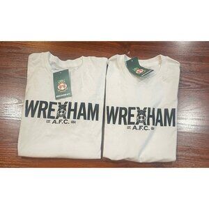 WREXHAM LOT OF 2 SHIRTS SIZE LARGE